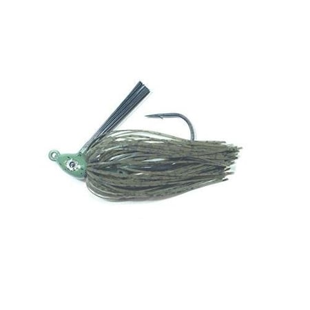 Nichols Lures Saber Swim Jig, 12 Oz, 50 Hook, Camo Craw SSJ28-12
